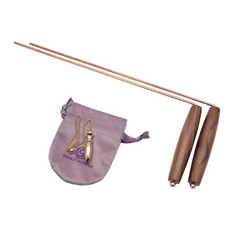 Mua Copper Dowsing Rods Kit Natural Walnut Wooden Handles Divining