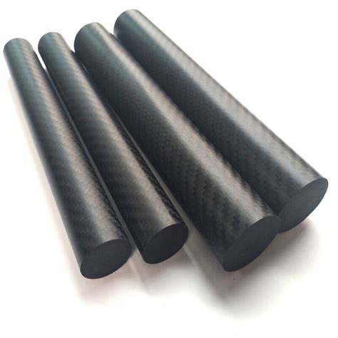 Buy Wholesale China High Modulus 3k Solid Carbon Fiber Rods Pultruded