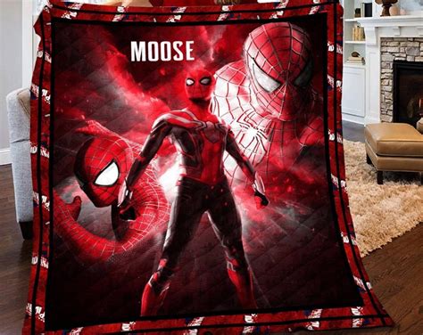 Spiderman Blanket Spider Man Blanket Peter Parker Blanket Avengers