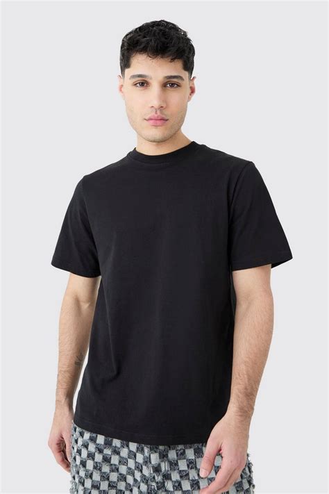 Mens Black T Shirts Black T Shirts For Men Boohoo Uk