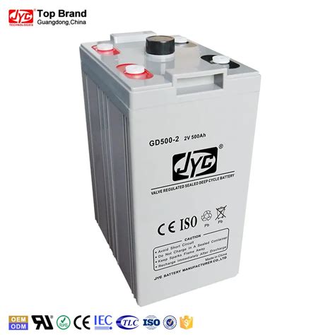 2v 500ah Vrla Agm Mf Battery Cell 12s1p Formed Solar Ups 12v 500ah Deep Cycle Battery Meritsun