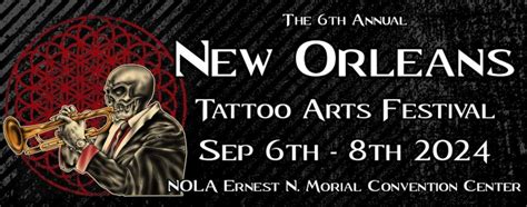 New Orleans Tattoo Arts Festival 2024 September 2024 United States