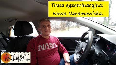 Trasa Egzaminacyjna Nowa Naramowicka YouTube