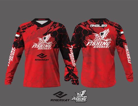 Jersey Fishing Design Desain Gambar