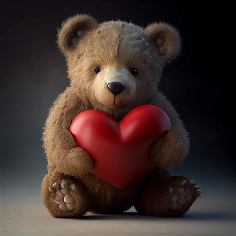 Cute Images Of Teddy Bears With Hearts