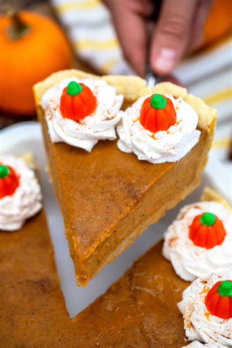 Classic Homemade Pumpkin Pie Recipe Video Sweet And Savory Meals