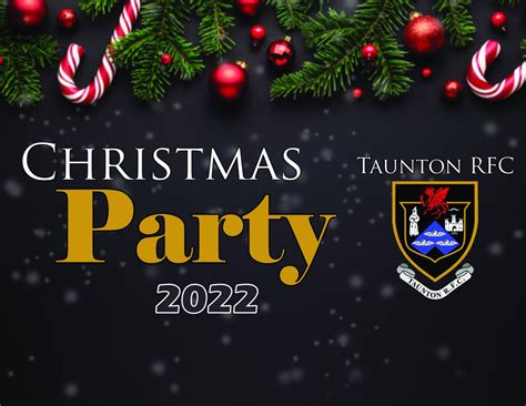 Taunton Rugby Club On Twitter Christmas Parties 2022 It S