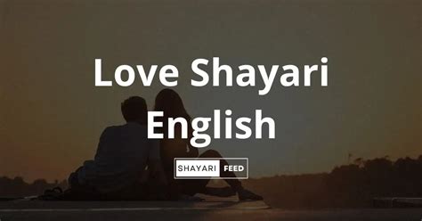 Love Shayari In English Shayarifeed