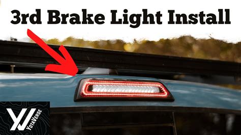 Tacoma 3rd Brake Light Replacement YouTube