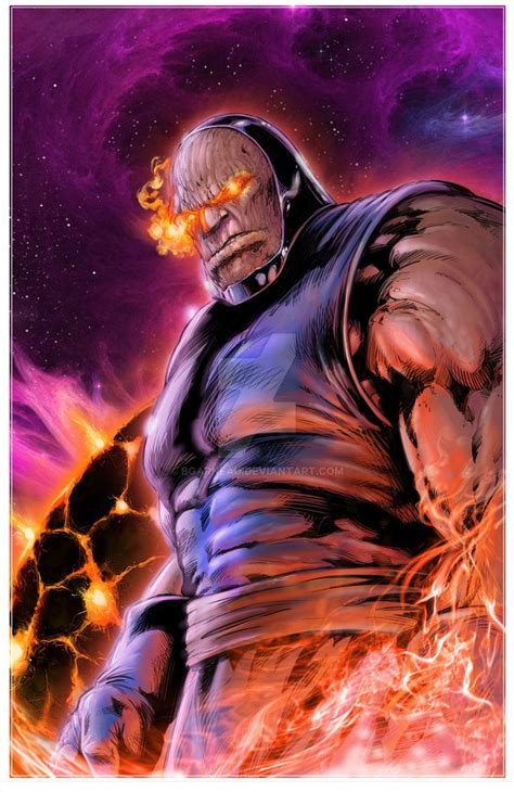 Darkseid Colored By Bgarneau Dc Comics Superheroes Comic Villains