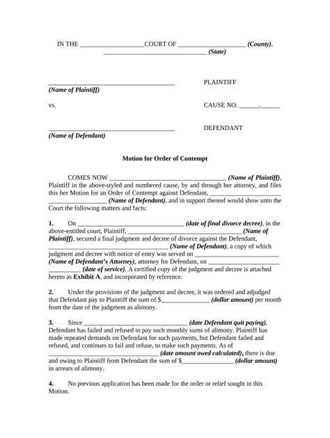 Order Alimony Fill Out Sign Online DocHub