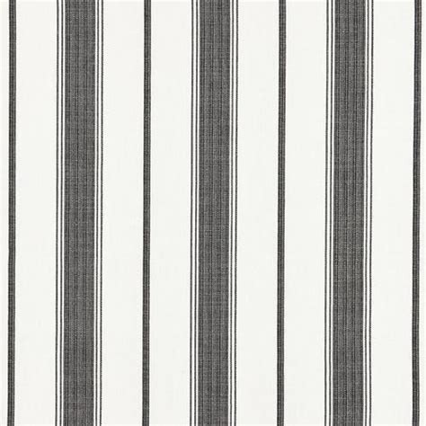 Scalamandre Sconset Stripe Carbon Fabric Indigo Fabric Striped