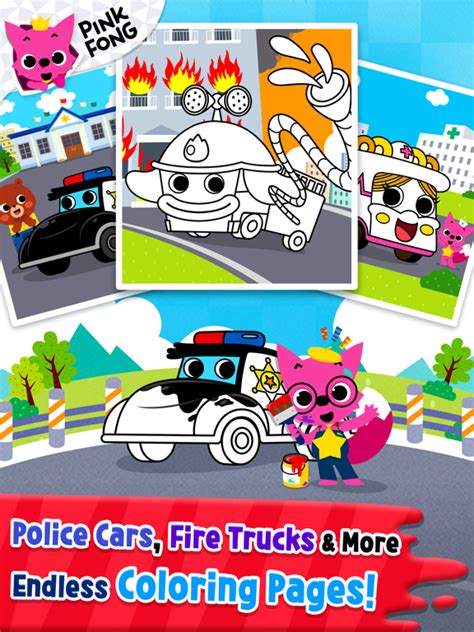 Cars Coloring Book Pinkfong App Price Drops