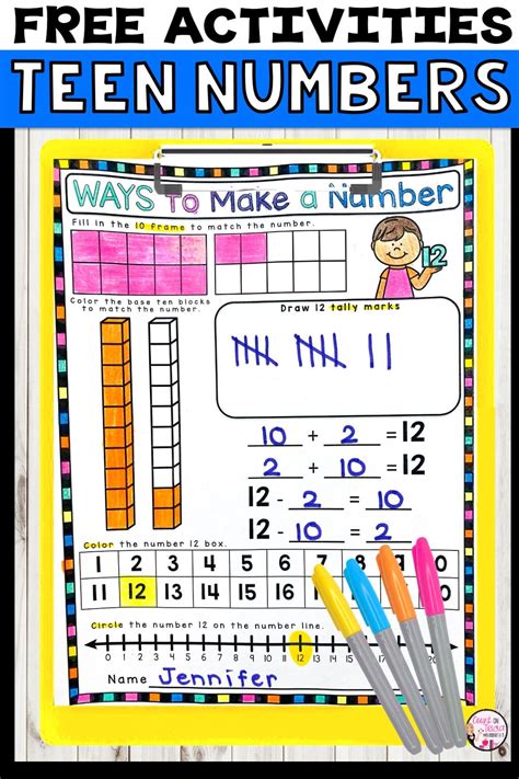 3 Ways You Can Begin Teaching Teen Numbers In Kindergarten Teaching