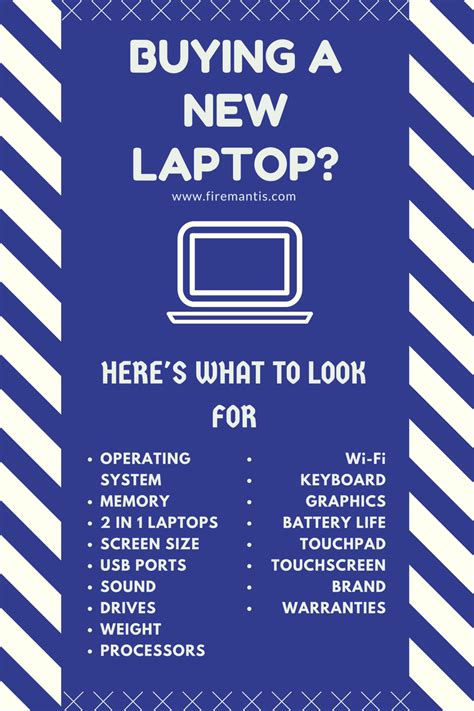 A Quick List Of 17 Things To Look For Before Buying A Laptop Today