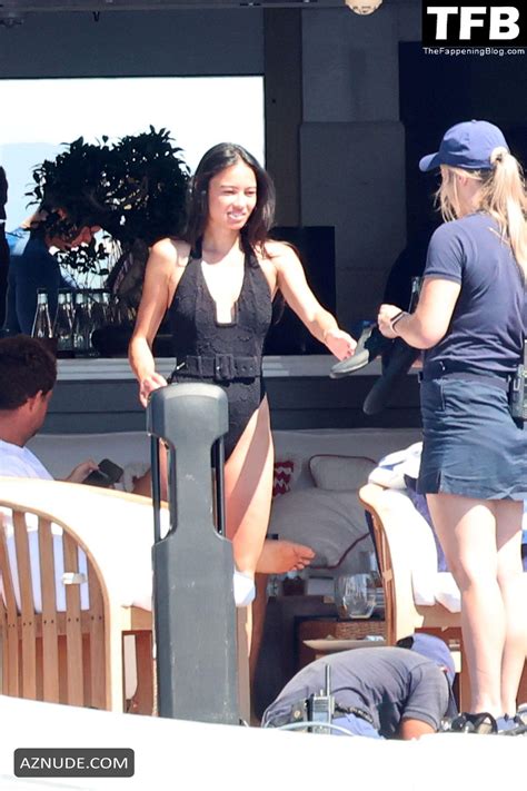 Kelsey Merritt Sexy Seen Flaunting Her Hot Bikini Body Alongside Jared Leto In Sardinia Aznude