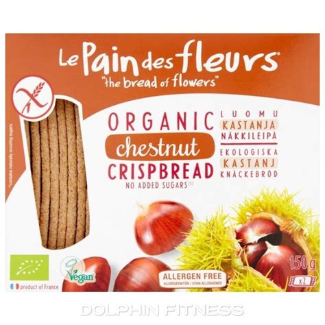 Le Pain Des Fleurs Organic Chestnut Crispbread G