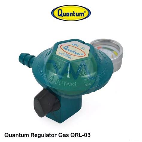 Jual Kepala Regulator Gas Dengan Meteran Quantum Qrl Qrl Sni