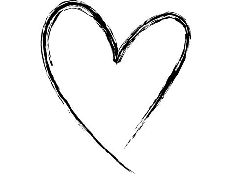 Hand Drawn Heart PNG Clipart PNG All