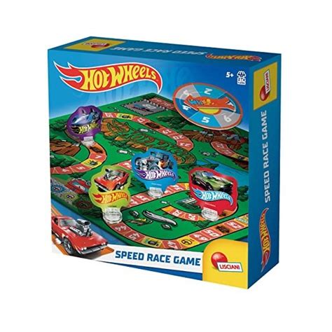 Lisciani Hot Wheels Speed Race Game Le Jeu De L Oie Hot Wheel