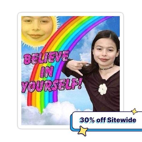 "believe in yourself meme" Sticker for Sale by vlctorlam | You meme, Mood pics, Memes