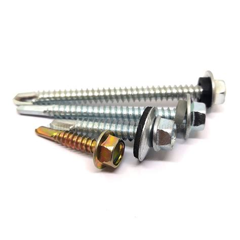 Factory Indented Hex Washer Head Self Drilling Screw Roofing Screw With