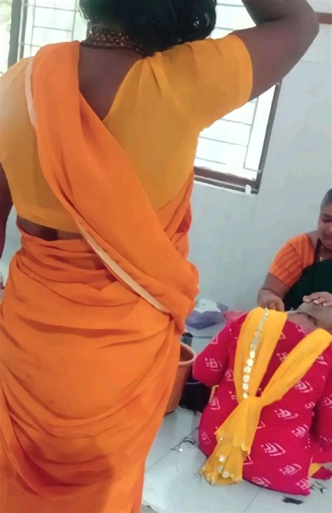 Telugu College Girl Goes To Bald Spiritual Head Shaving Village Barber Stories