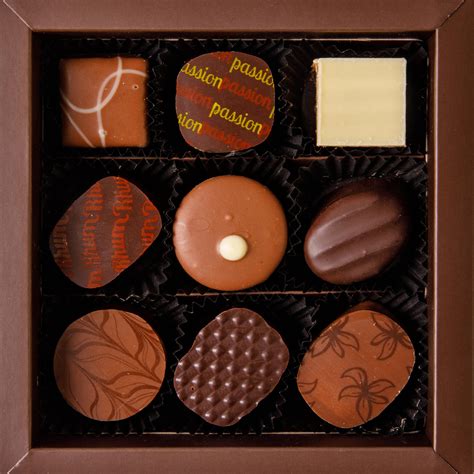 Prestige 9 Dark Chocolates Chouchoute Luxury Chocolates