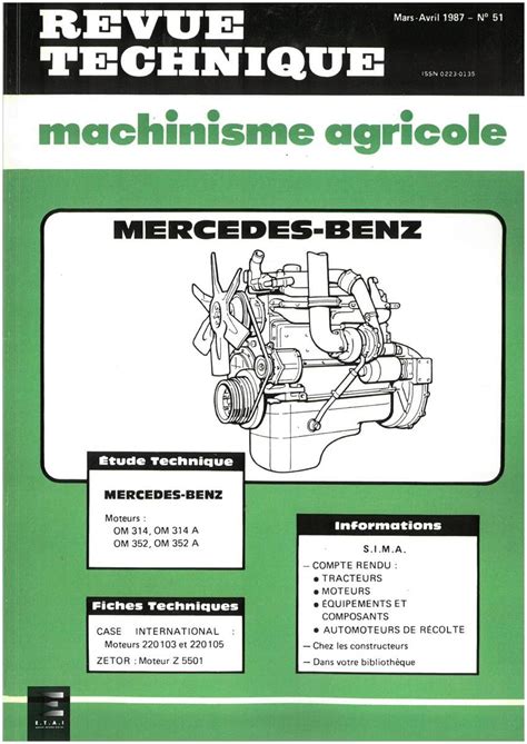 Amazon Fr Rtma Machinisme Agricole Om Om Revue Technique Pl