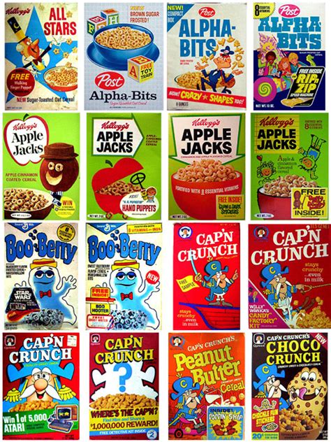 Vintage Cereal Box Designs Hypebeast