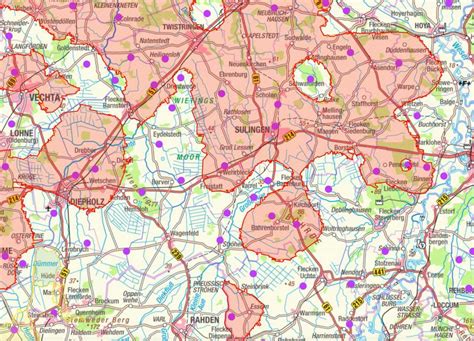 15 Februar Neue Grenzen Der Roten Gebiete Landvolk Niedersachsen