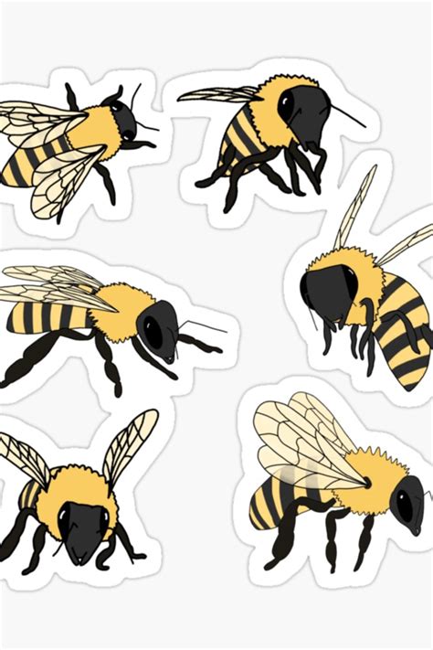 Pollen Pants Honey Bee Cm Weatherproof Vinyl Sticker Artofit