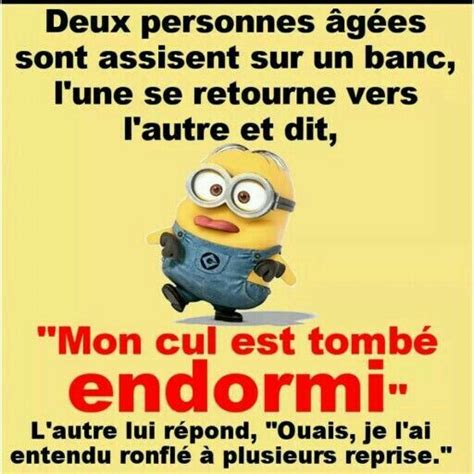 Épinglé par Maud Leduc sur MDR Blague minion Blague pour rire