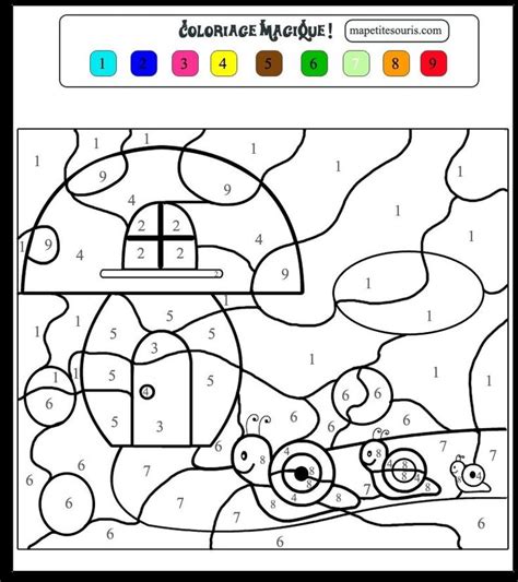 Coloriage Magique Gs Chiffres Elegant Coloriage Magique Dessins