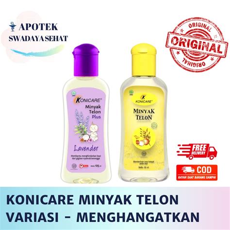 Jual KONICARE MINYAK TELON PLUS Lavender 60 ML Varian 30 ML Telon