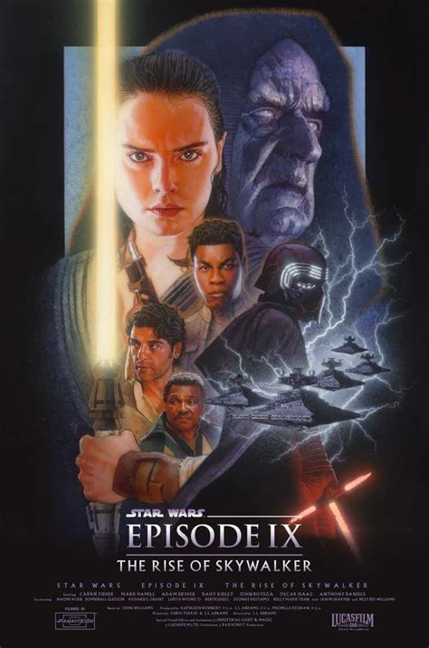 Star Wars Sequel Trilogy Posters Pay Tribute To Drew Struzan Techly In