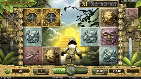 Gonzos Quest Slot Review Netents Mayan Themed Game