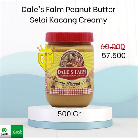 Jual Selai Kacang Dale S Farm Peanut Butter Creamy Gr Halal