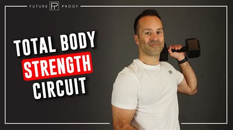 Home Strength Workout Dumbbell Full Body Circuit Youtube