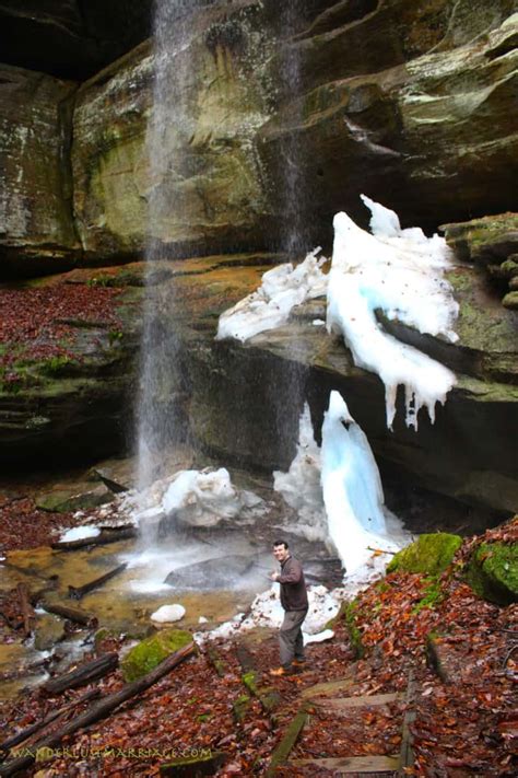 Waterfalls and Caves of Hocking Hills, Ohio – Wanderlust Marriage