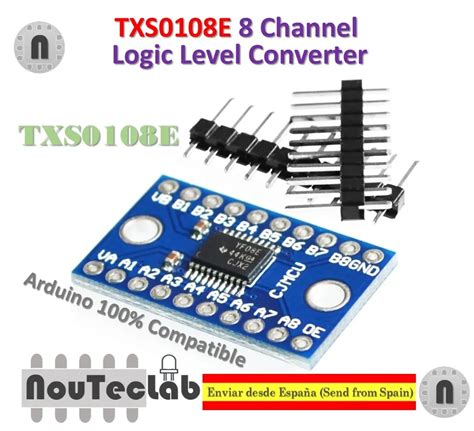 Txs E Channel Bi Directional Logic Level Converter