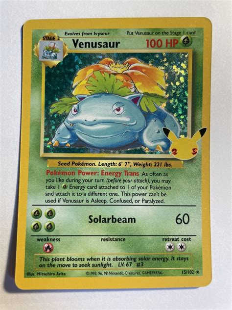 Venusaur Celebrations 25th Anniversary Siedlce Kup Teraz Na