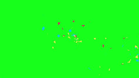 Green Screen Confetti Stock Video Footage for Free Download