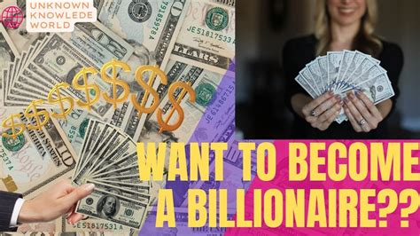 Want To Become A Billionaire Want To Earn Money Soon Watch These 5