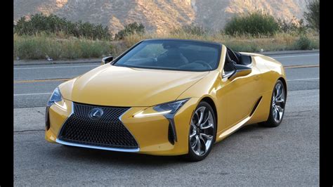 The Lexus LC500 Convertible Is An Obvious Future Collectible One Take