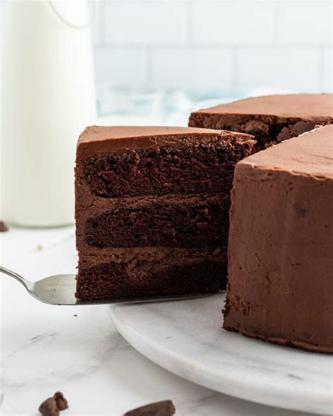 Triple Chocolate Layer Cake Like Mother Like Daughter