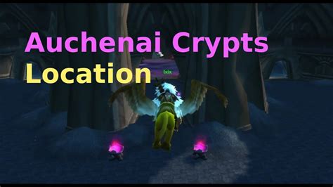 Auchenai Crypts Location Terokkar Forest World Of Warcraft Mists