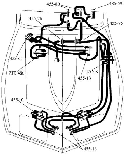 C3 Corvette Vacuum Line Diagram