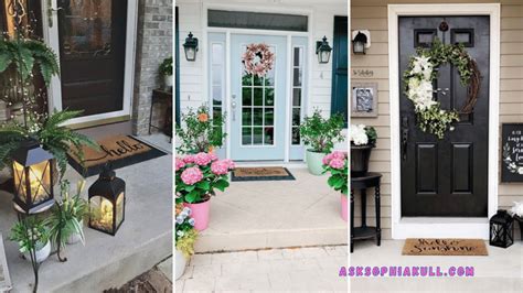 20+ Best Front PORCH Décor Ideas You’ll Love To Recreate - Asksophiakull