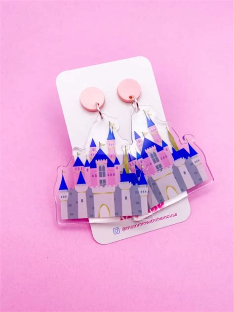 Disney Castle Earrings For Both Coasts Jewelry